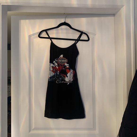 Reworked Harley Davidson Dress - Picture 1 of 4